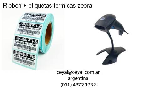 Ribbon   etiquetas termicas zebra