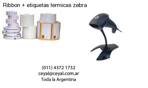 Ribbon   etiquetas termicas zebra