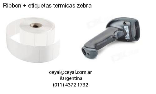 Ribbon   etiquetas termicas zebra