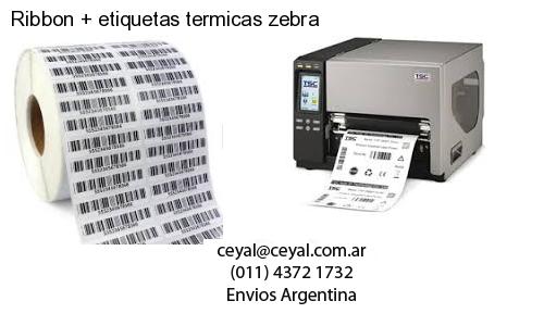 Ribbon   etiquetas termicas zebra