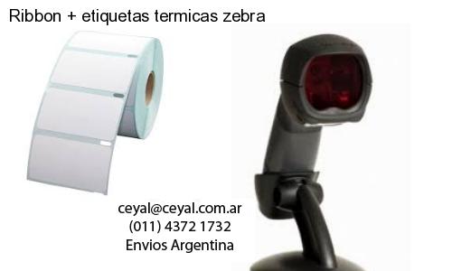 Ribbon etiquetas termicas zebra