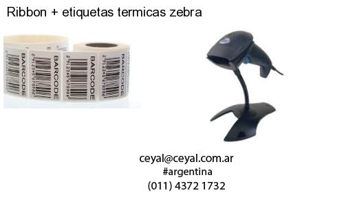 Ribbon etiquetas termicas zebra