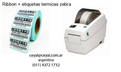 Ribbon   etiquetas termicas zebra