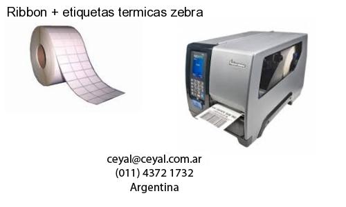 Ribbon   etiquetas termicas zebra