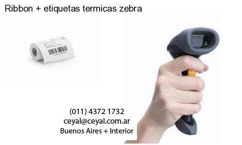 Ribbon etiquetas termicas zebra