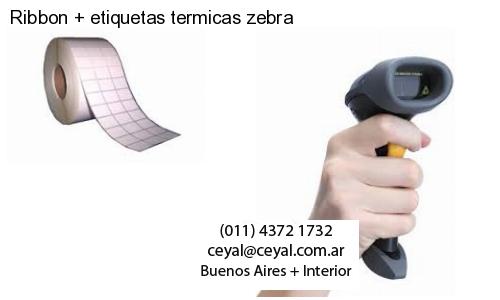 Ribbon etiquetas termicas zebra