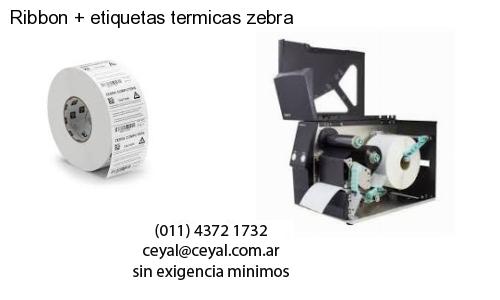 Ribbon   etiquetas termicas zebra