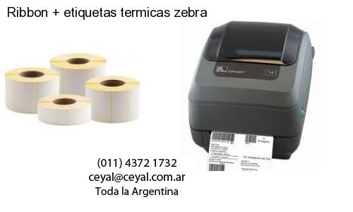 Ribbon   etiquetas termicas zebra
