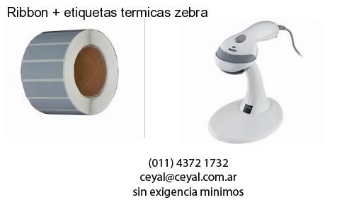 Ribbon   etiquetas termicas zebra