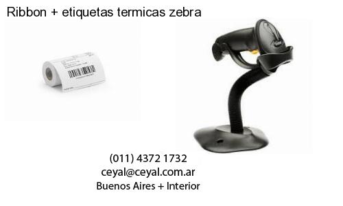Ribbon etiquetas termicas zebra