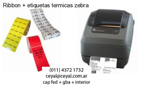 Ribbon   etiquetas termicas zebra