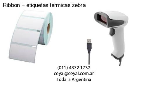 Ribbon etiquetas termicas zebra