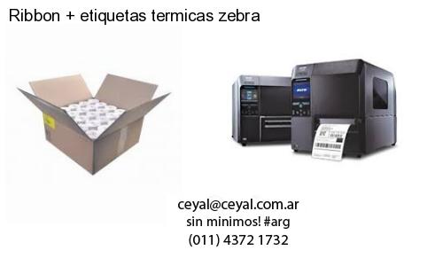 Ribbon   etiquetas termicas zebra