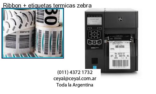 Ribbon   etiquetas termicas zebra