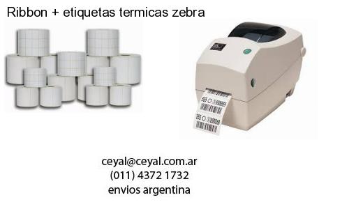 Ribbon etiquetas termicas zebra