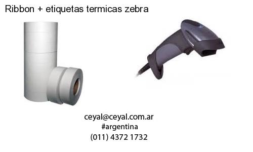 Ribbon etiquetas termicas zebra