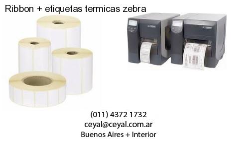 Ribbon   etiquetas termicas zebra