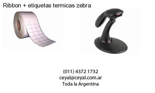 Ribbon   etiquetas termicas zebra