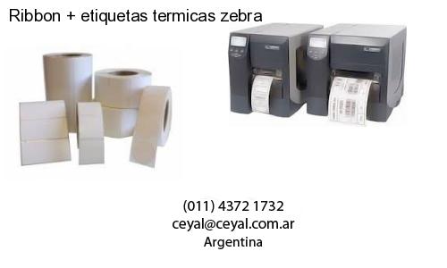 Ribbon   etiquetas termicas zebra