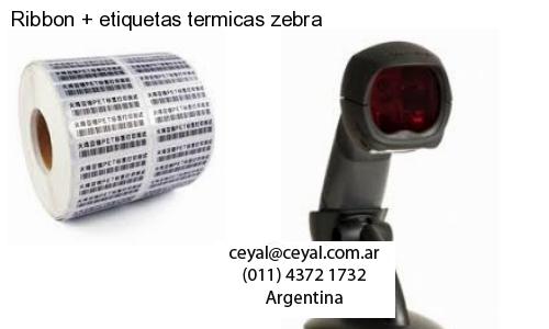 Ribbon etiquetas termicas zebra