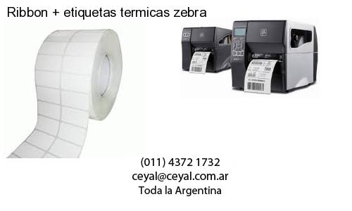 Ribbon   etiquetas termicas zebra