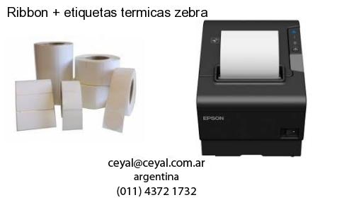 Ribbon   etiquetas termicas zebra