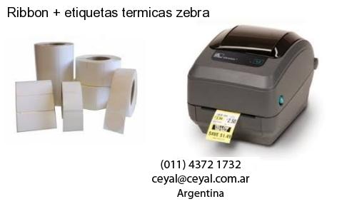 Ribbon   etiquetas termicas zebra