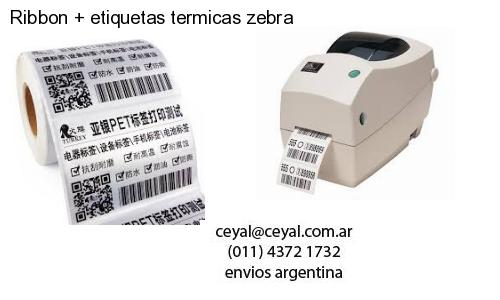 Ribbon   etiquetas termicas zebra