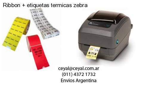 Ribbon   etiquetas termicas zebra