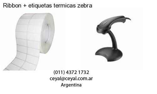 Ribbon etiquetas termicas zebra