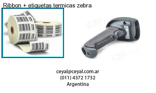 Ribbon   etiquetas termicas zebra