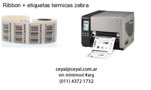 Ribbon   etiquetas termicas zebra
