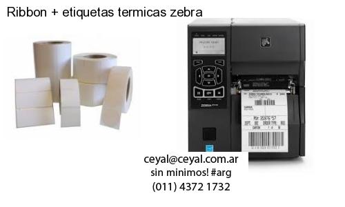 Ribbon   etiquetas termicas zebra