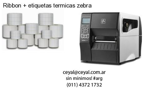 Ribbon   etiquetas termicas zebra