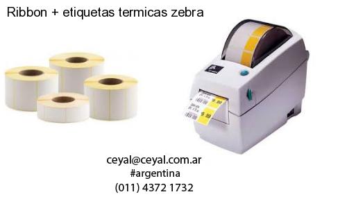 Ribbon etiquetas termicas zebra