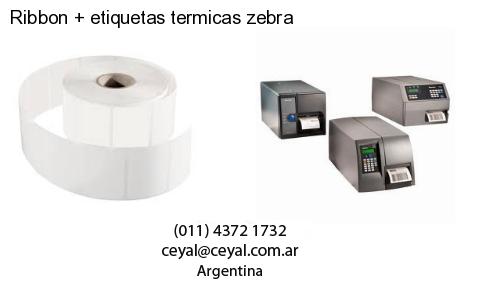 Ribbon   etiquetas termicas zebra