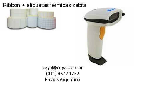 Ribbon etiquetas termicas zebra