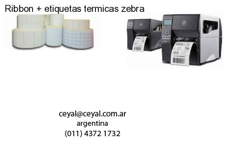 Ribbon etiquetas termicas zebra