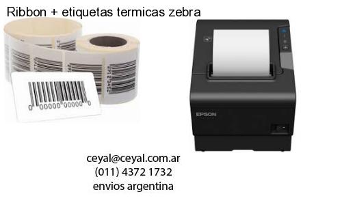 Ribbon   etiquetas termicas zebra