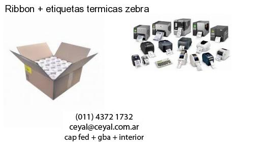 Ribbon   etiquetas termicas zebra