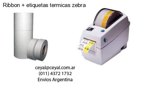 Ribbon etiquetas termicas zebra