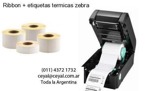 Ribbon   etiquetas termicas zebra