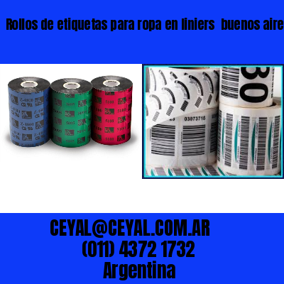 Rollos de etiquetas para ropa en liniers  buenos aires