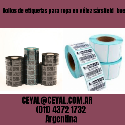 Rollos de etiquetas para ropa en vélez sársfield  buenos aires