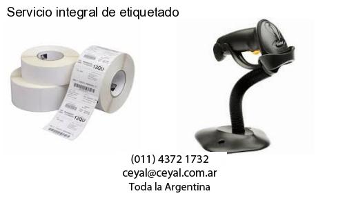 Servicio integral de etiquetado
