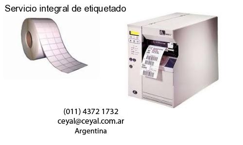 Servicio integral de etiquetado