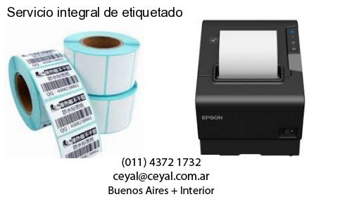Servicio integral de etiquetado
