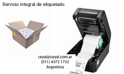 Servicio integral de etiquetado