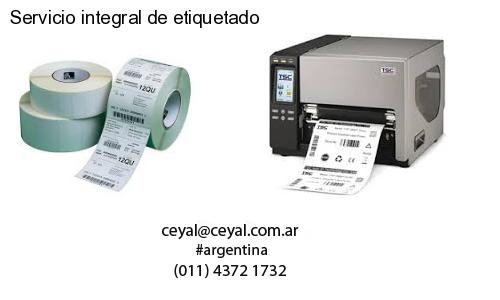 Servicio integral de etiquetado