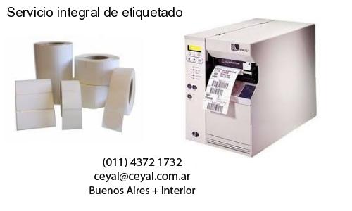 Servicio integral de etiquetado